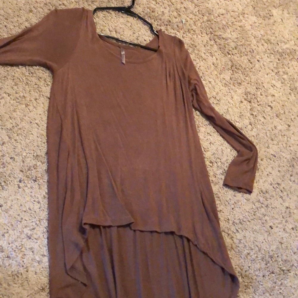 High low tunic top